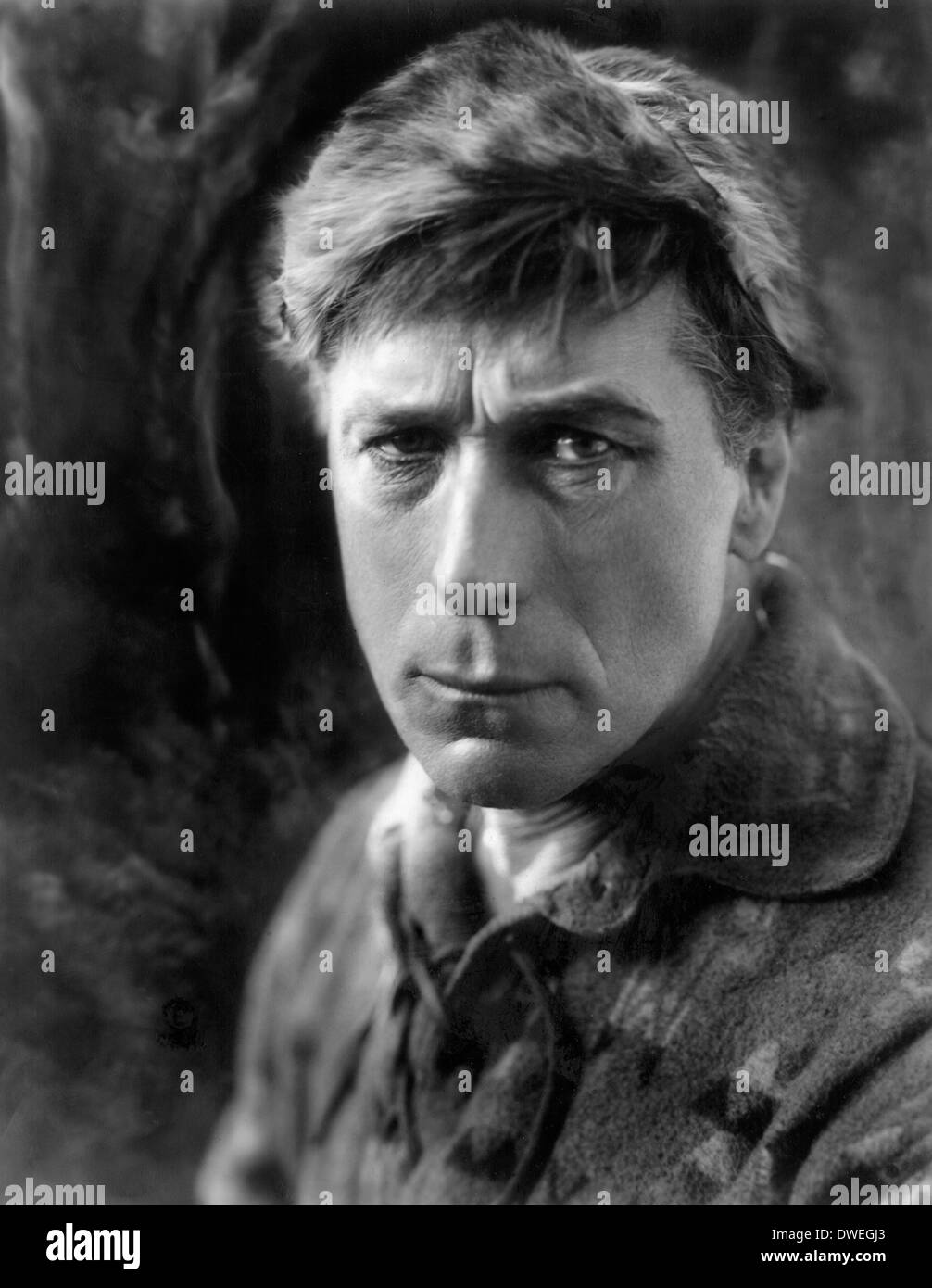 William S. Hart, US-amerikanischer Schauspieler, Portrait aus Film Still, ca. 1916 Stockfoto