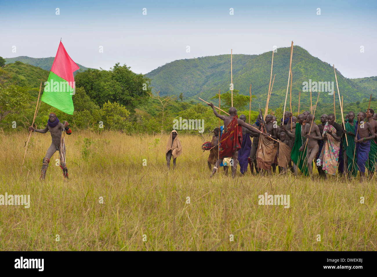 Surma-Zeremonie Stockfoto