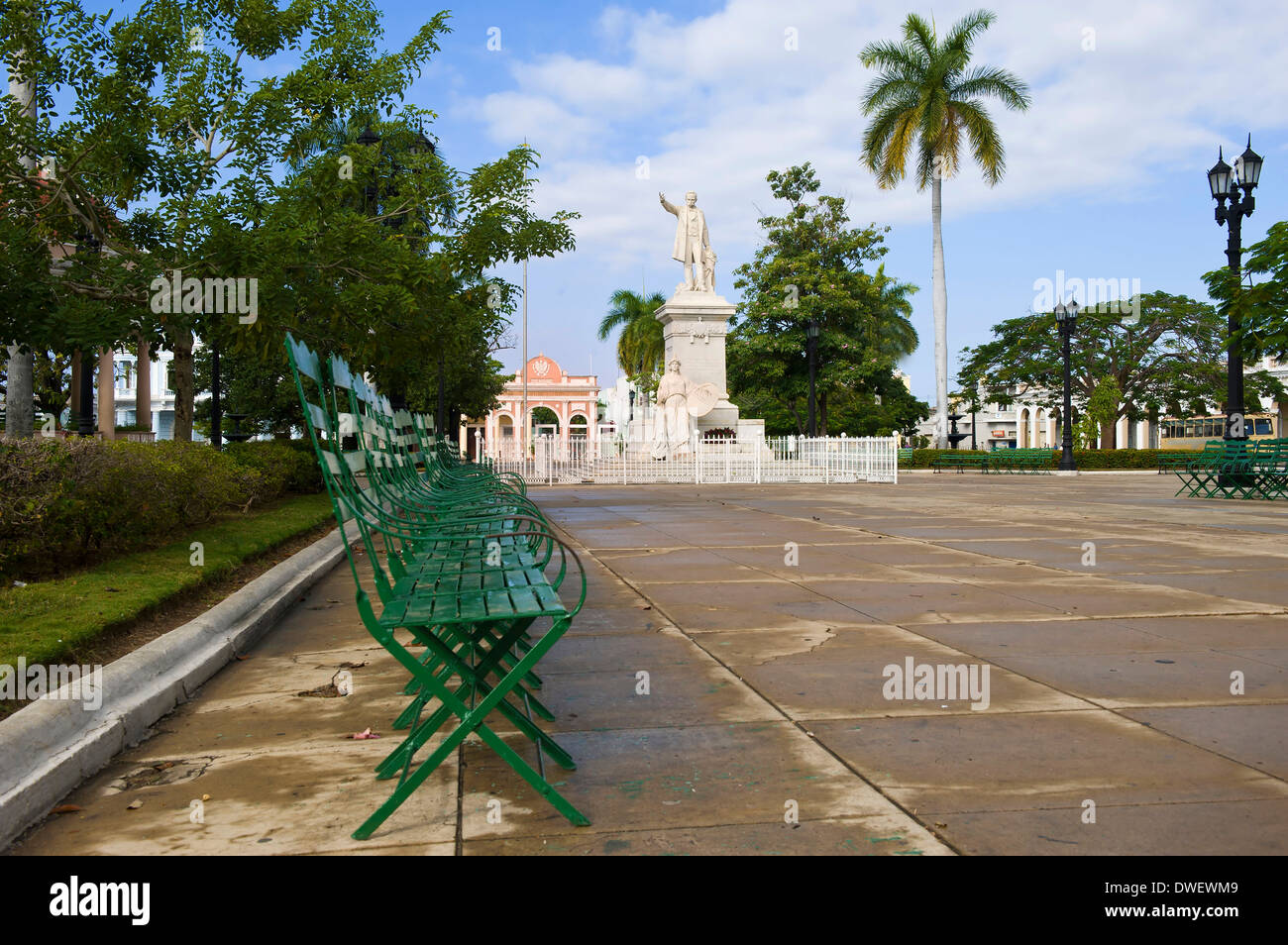 Parque Jose Marti, Cienfuegos Stockfoto