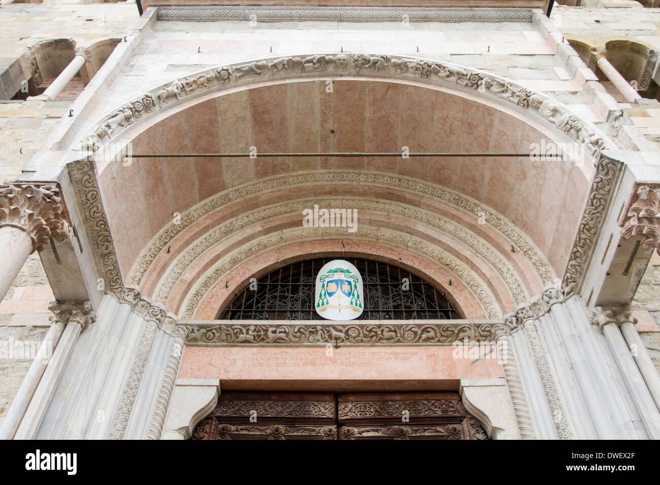 Kathedrale von Parma auf der Piazza Duomo, Emilia Romagna, Italien Stockfoto