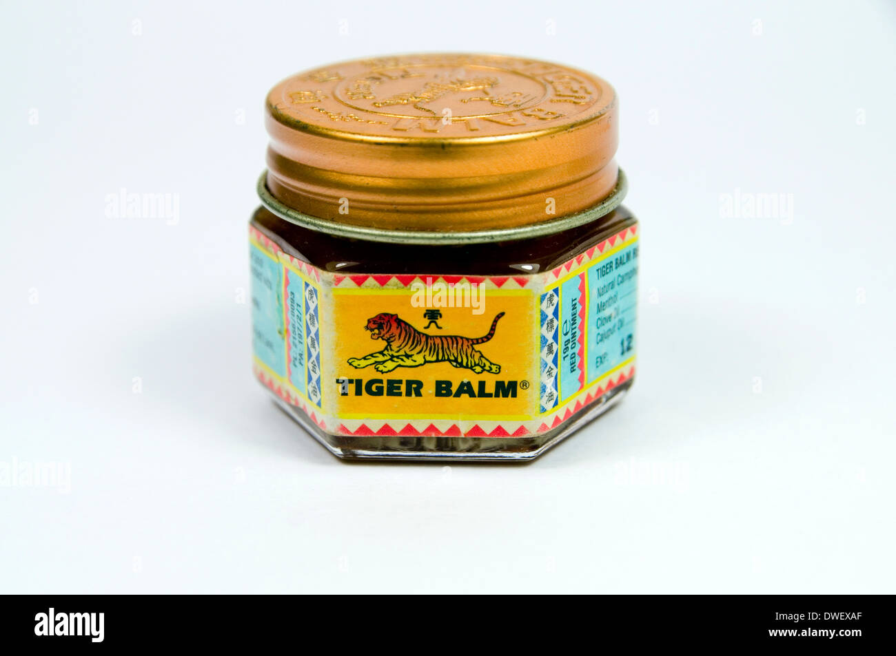 Tiger Balm Salbe. Stockfoto