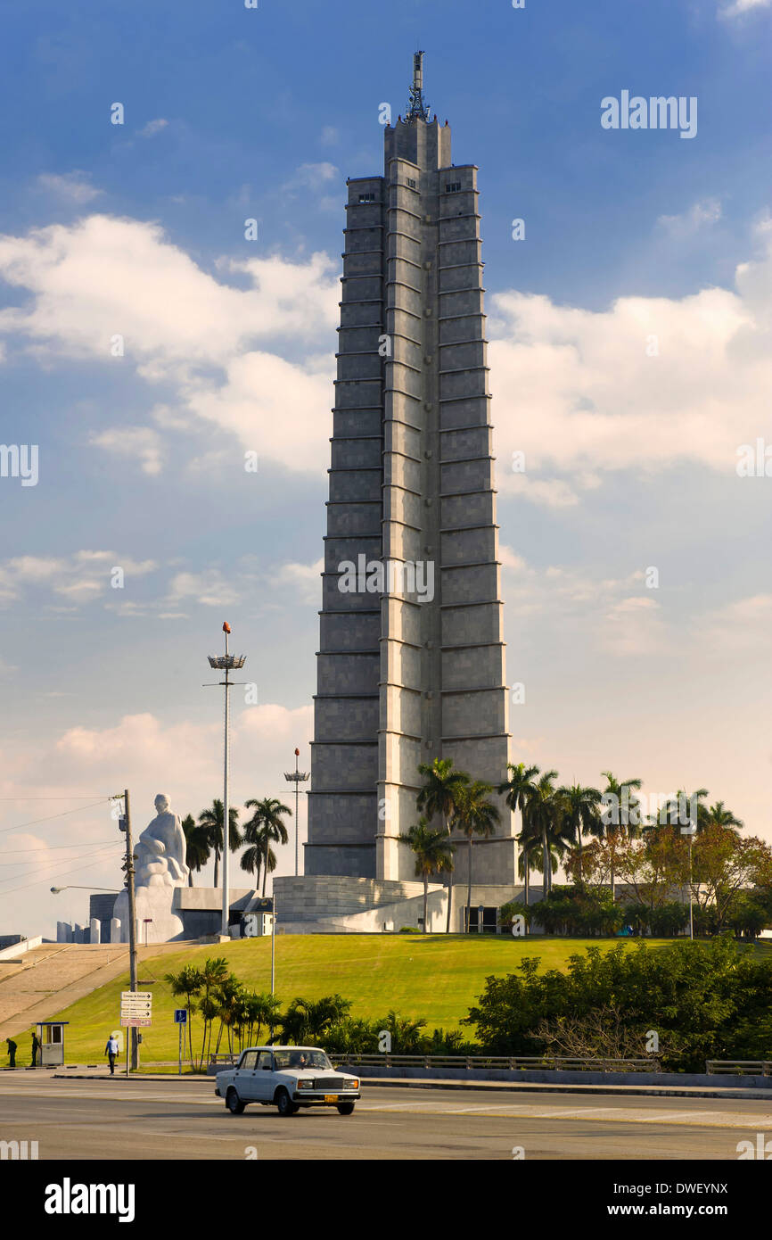Jose Marti Denkmal, Havanna Stockfoto