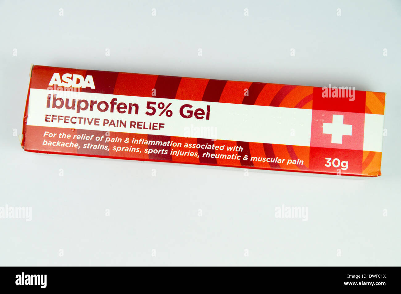Ibuprofen Gel Stockfoto