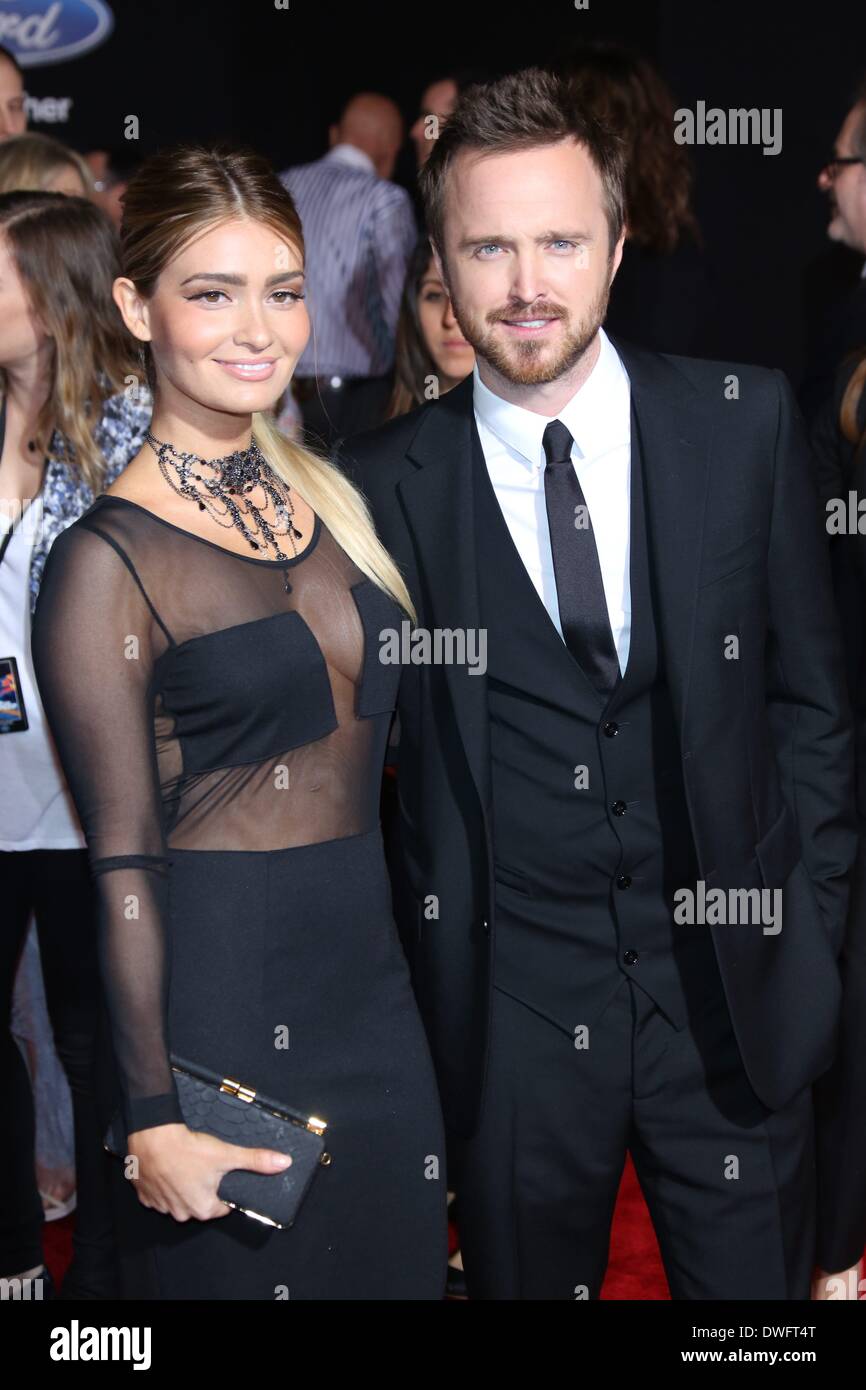 Aaron Paul Lauren Parsekian Stockfotos Und Bilder Kaufen Alamy