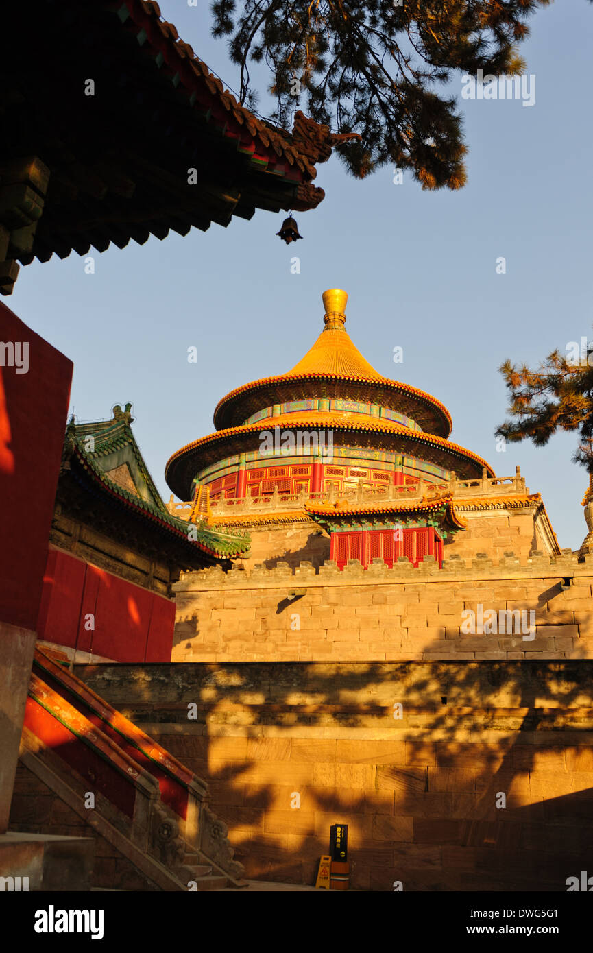 Pule-Tempel in Chengde.  Hebei Provinz, China. Stockfoto