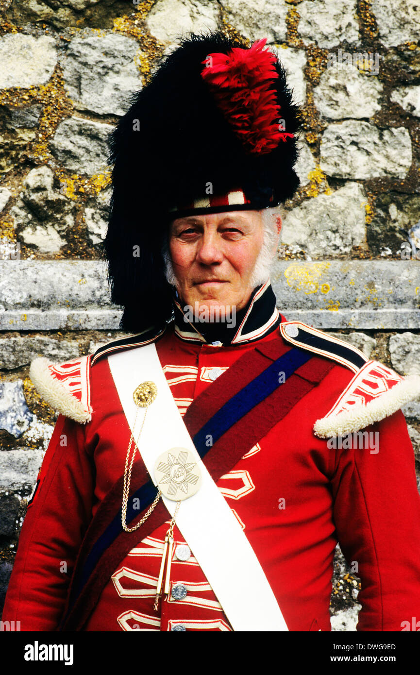 42. royal Highland Regiment Uniformen 1815, Farbe Sergeant, Reenactment