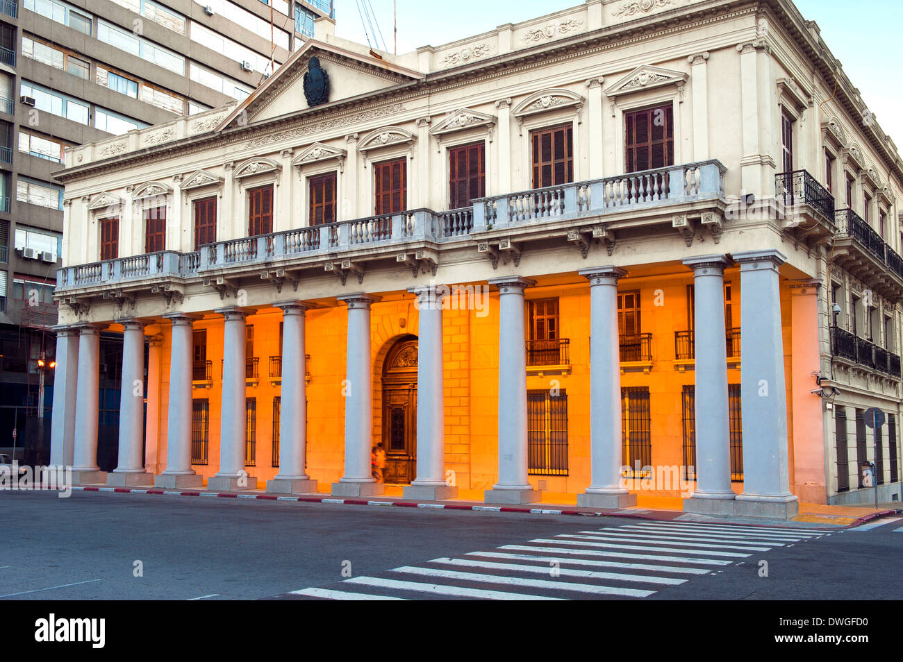 Edificio Jose Artigas, Montevideo Stockfoto