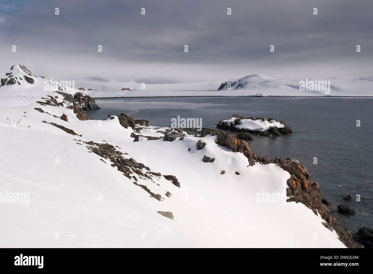 Half Moon-Insel Stockfoto