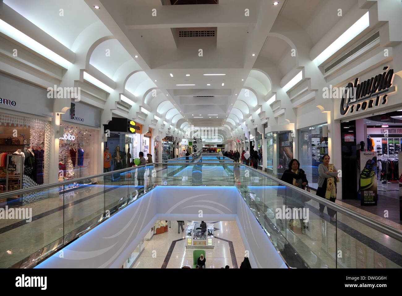 Seef Mall in Manama, Königreich von Bahrain, Naher Osten Stockfoto