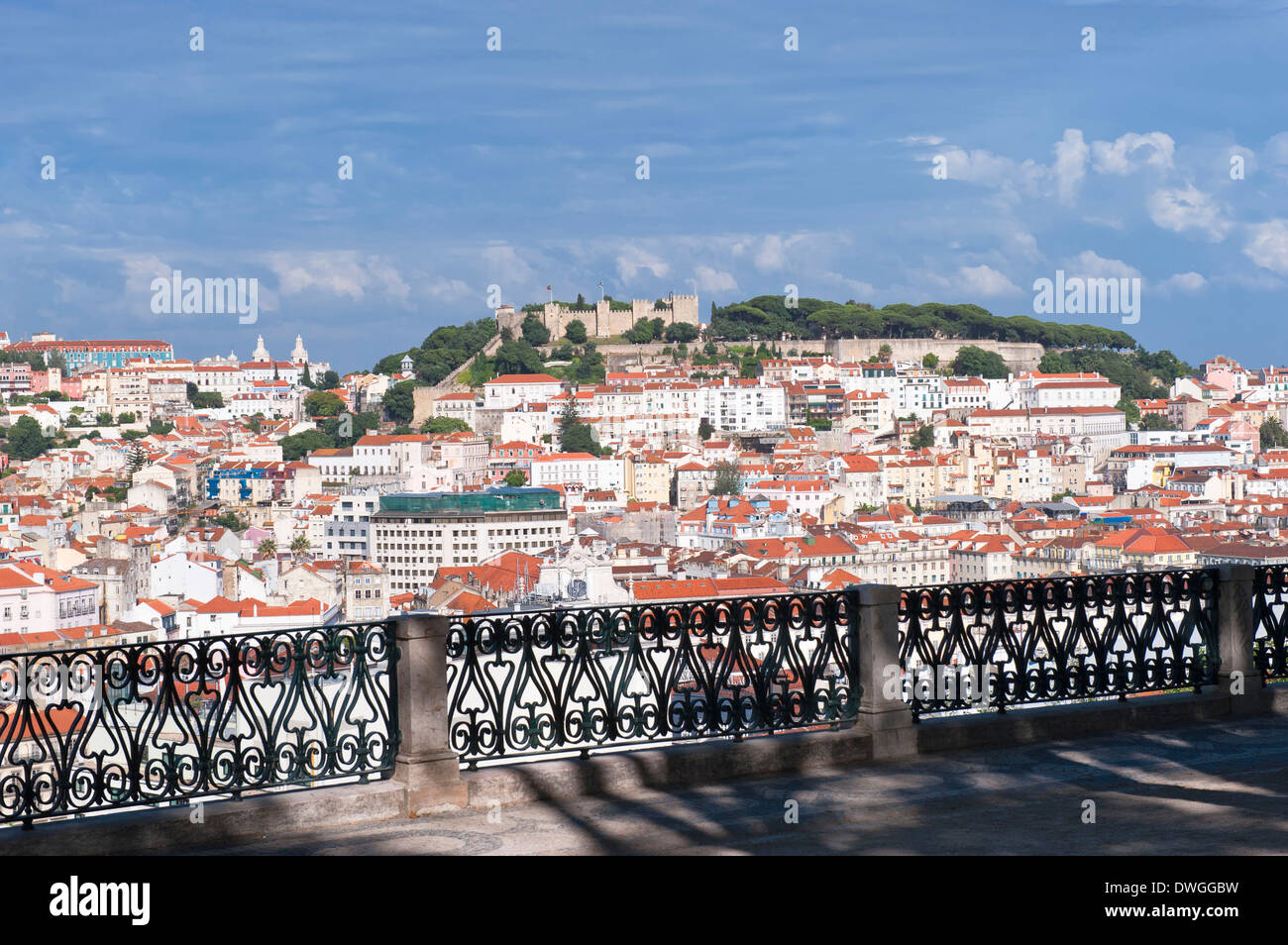 Stadtteil Alfama, Lissabon Stockfoto