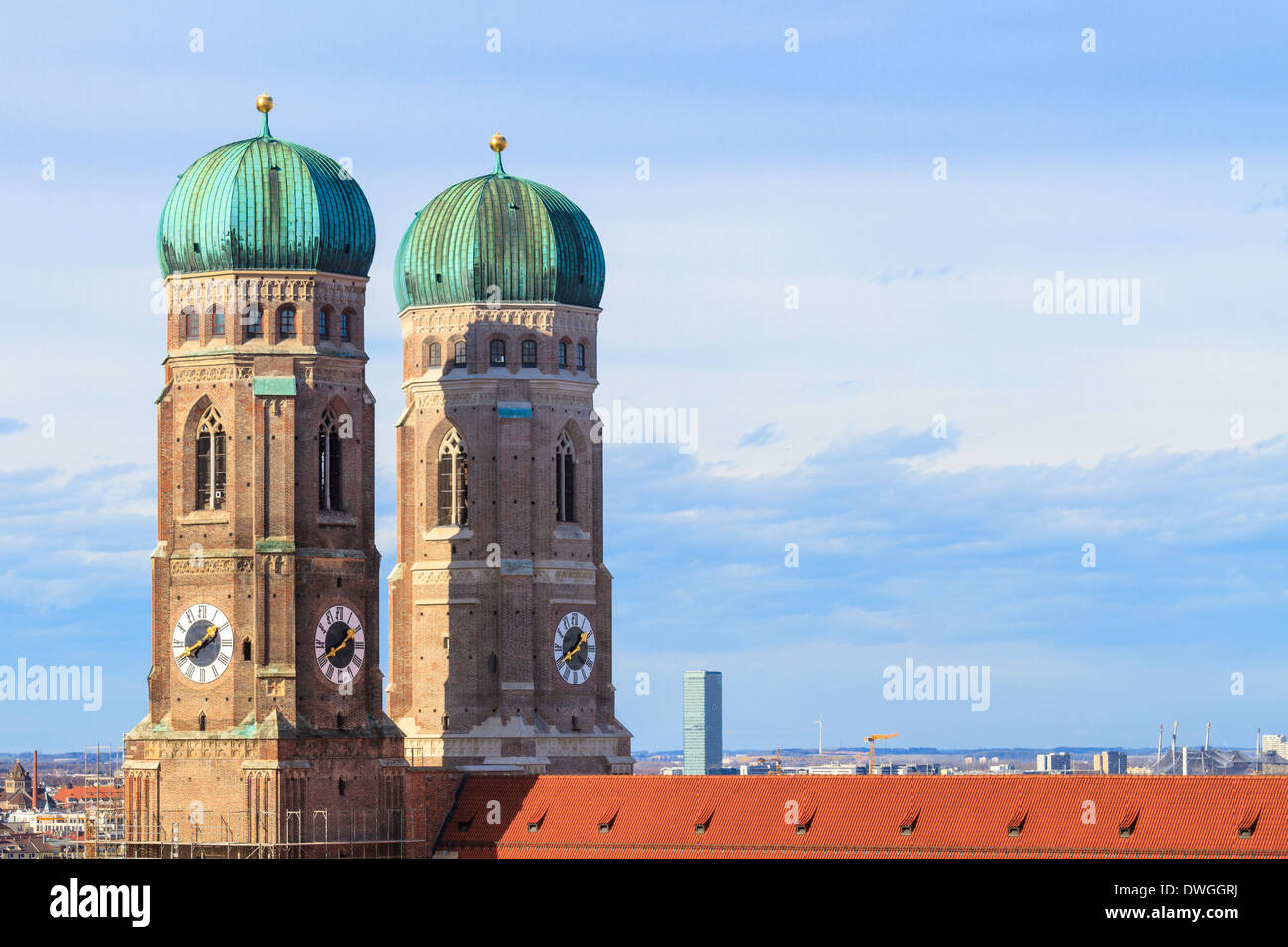 München, Frauenkirche, Kathedrale unserer lieben Frau, Bayern, Deutschland Stockfoto