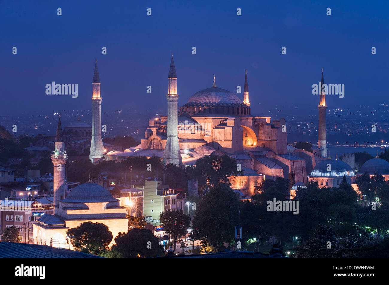 Hagia Sophia, Istanbul Stockfoto