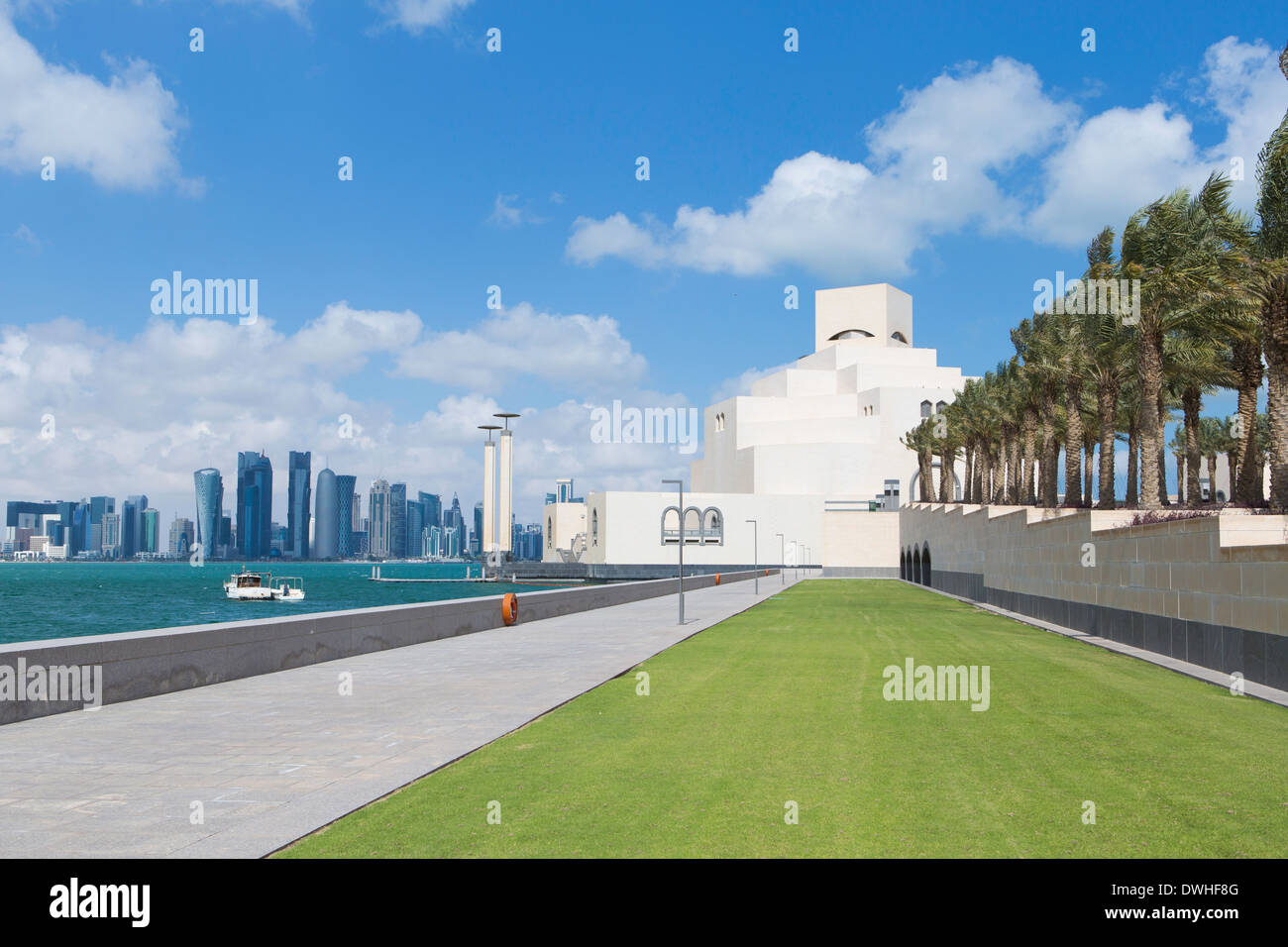 Museum für islamische Kunst, Doha, Katar, Arabische Halbinsel Stockfoto