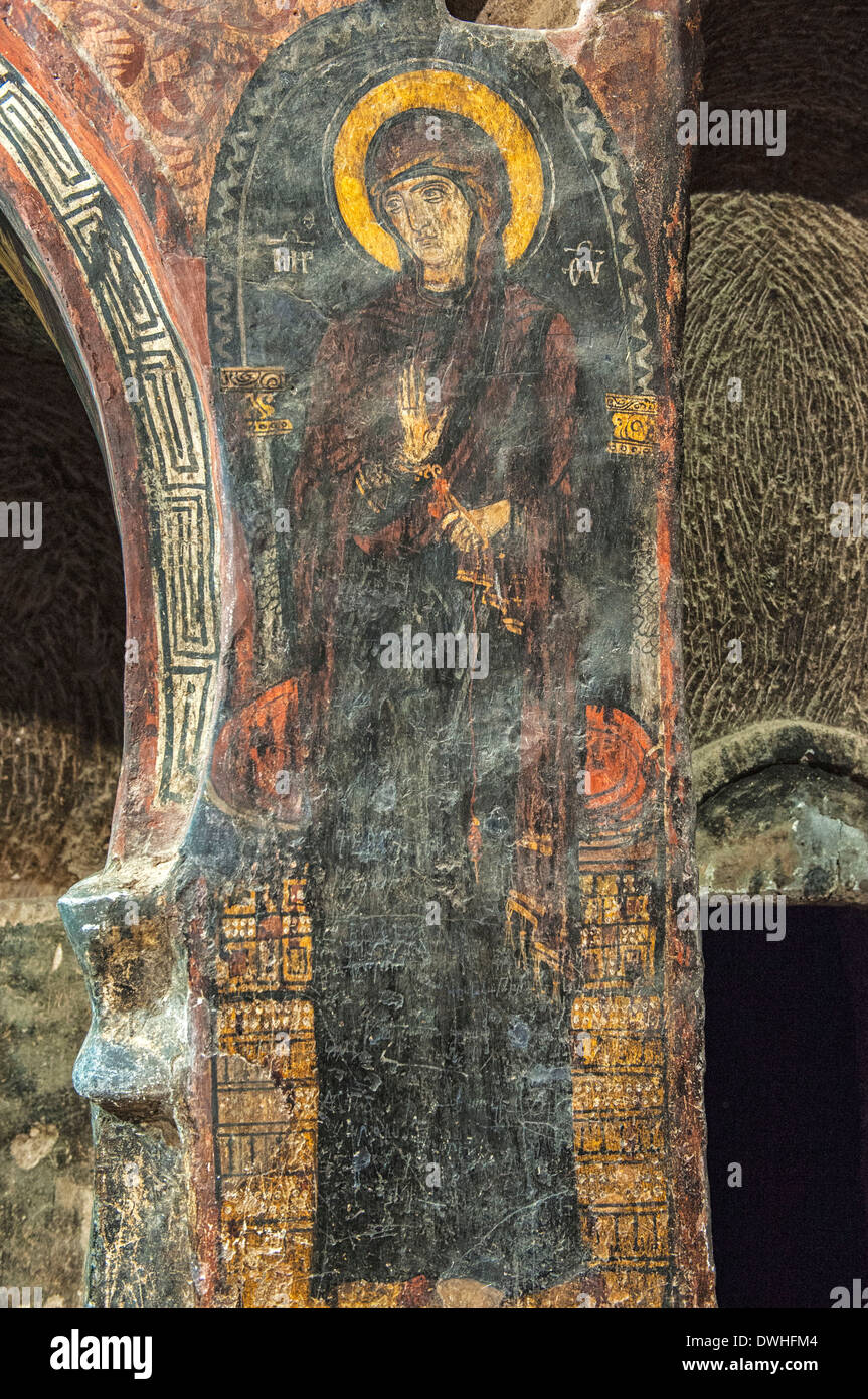 Wandmalereien, Gumusler Stockfoto