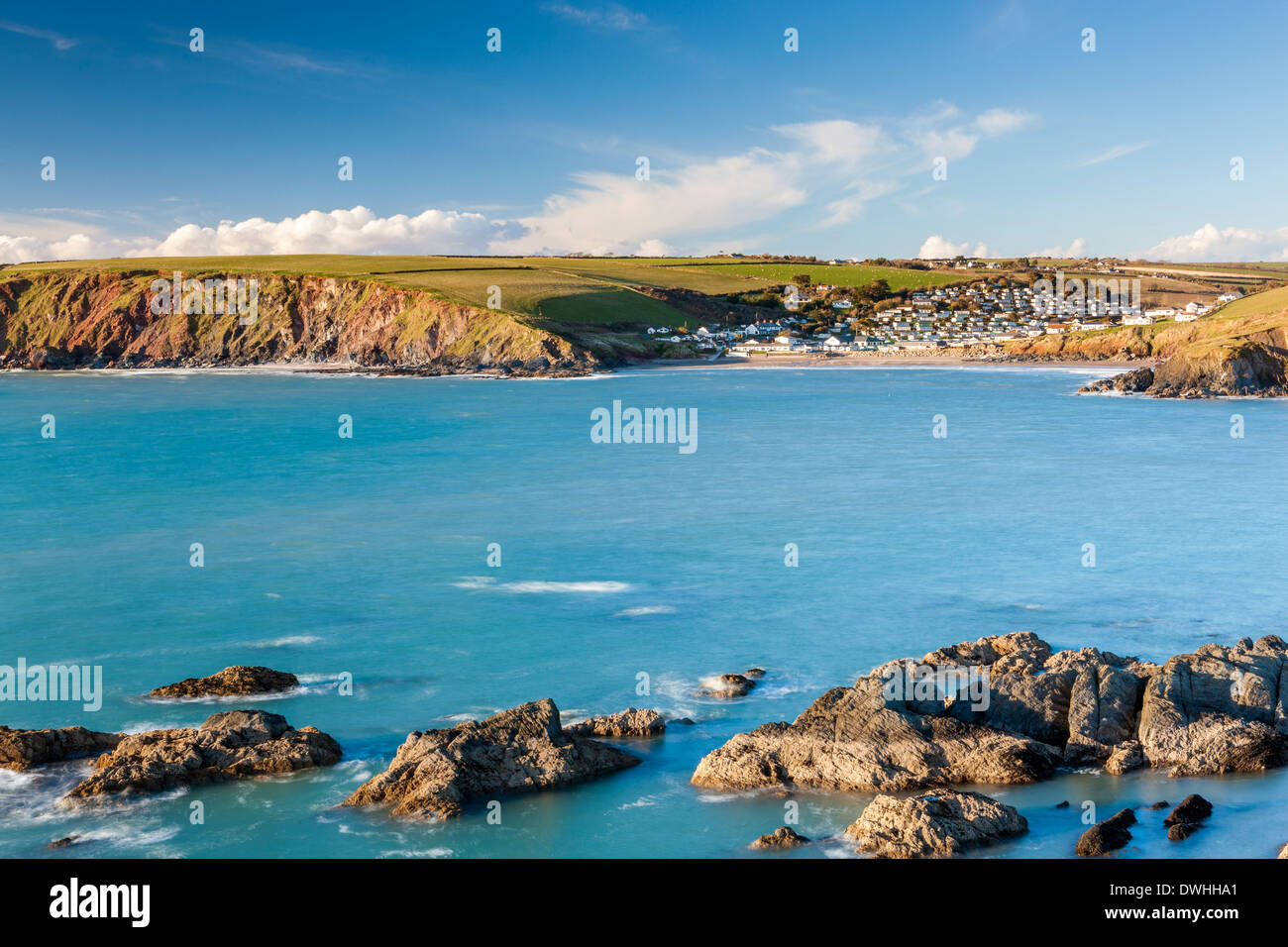 Burgh Island, Bigbury-sur-mer, South Hams, Devon, England, Europa. Stockfoto