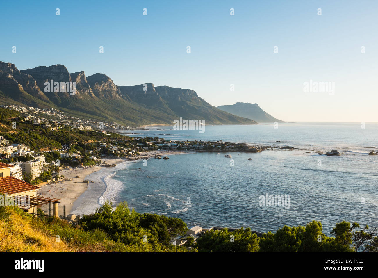 Clifton Beach, Kapstadt, Südafrika. Stockfoto