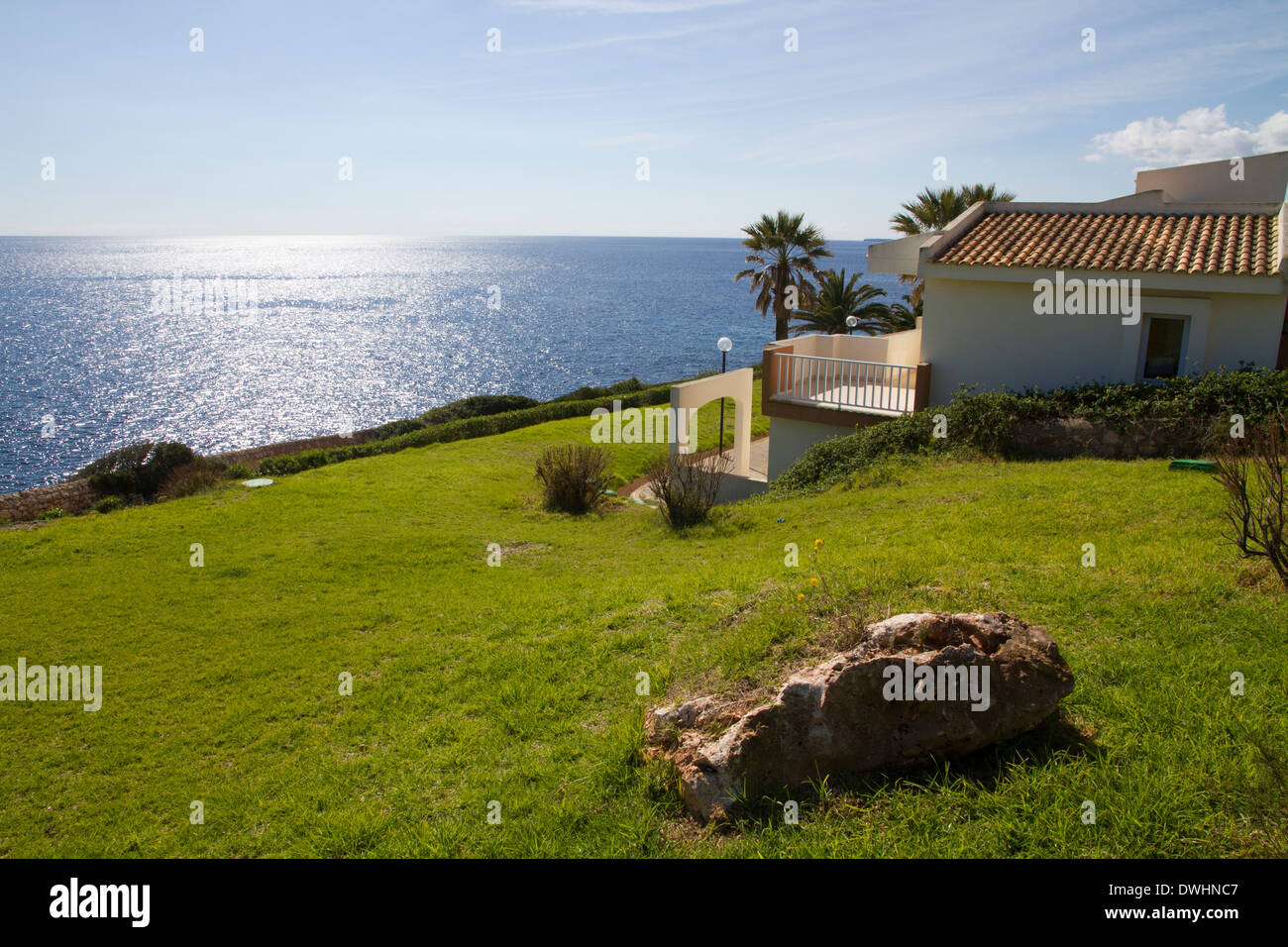 Mallorca Mallorca Ostküste in der Nähe von Portocristo-Balearen-Spanien Stockfoto