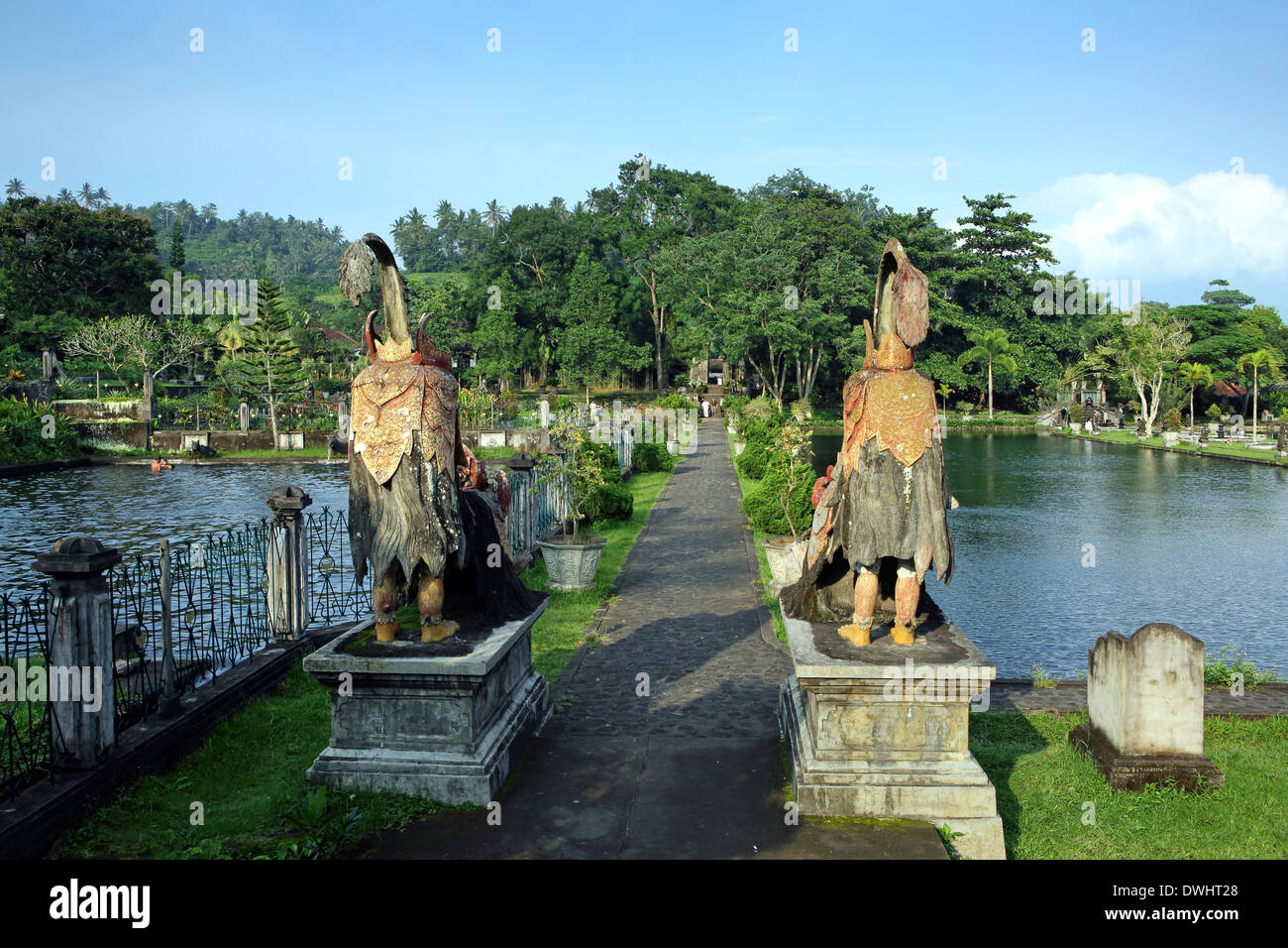 Tirta Gannga Wasserpalast in Ost-Bali Stockfoto