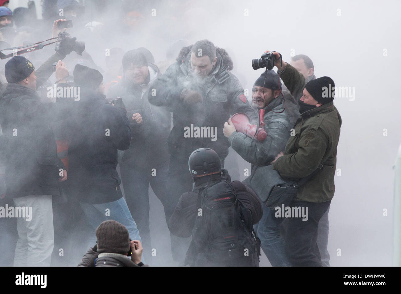 Kiew, Ukraine. 19. Januar 2014. Anti-vielzählige Protest in Kiew. Iv Bogdan/NurPhoto/ZUMAPRESS.com/Alamy © Live-Nachrichten Stockfoto