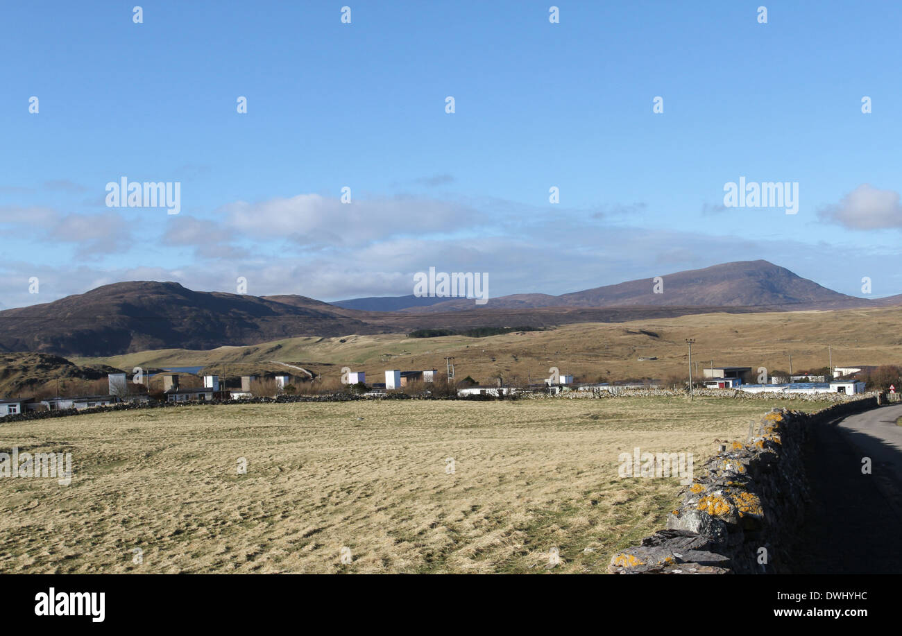 Balnakeil Craft Village in der Nähe von Durness Schottland März 2014 Stockfoto