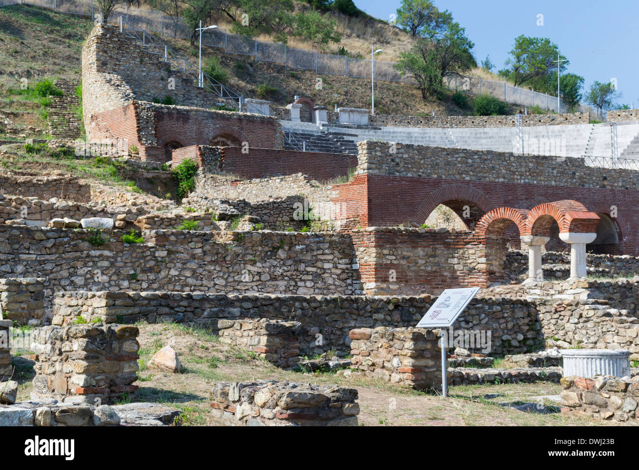 Heraclea Lyncestis Stockfoto