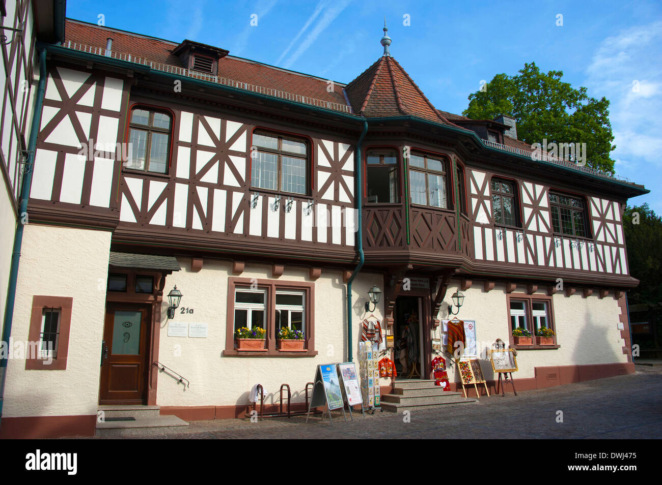 Fachwerkhaus, Königstein Stockfoto