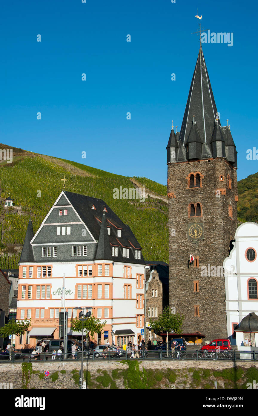 St. Michael Kirche, Bernkastel-Kues Stockfoto