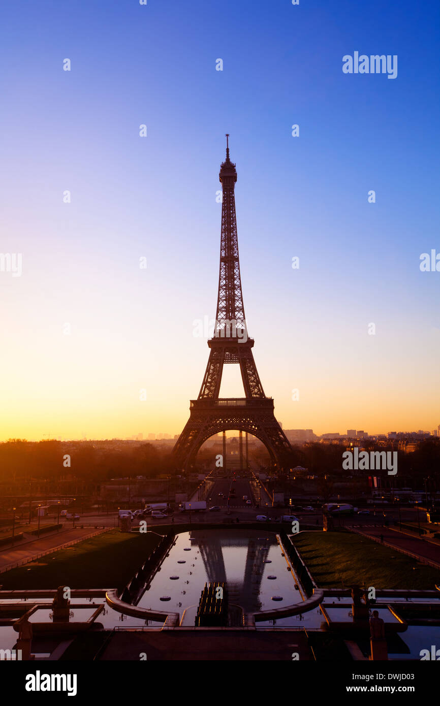 Eiffelturm Stockfoto