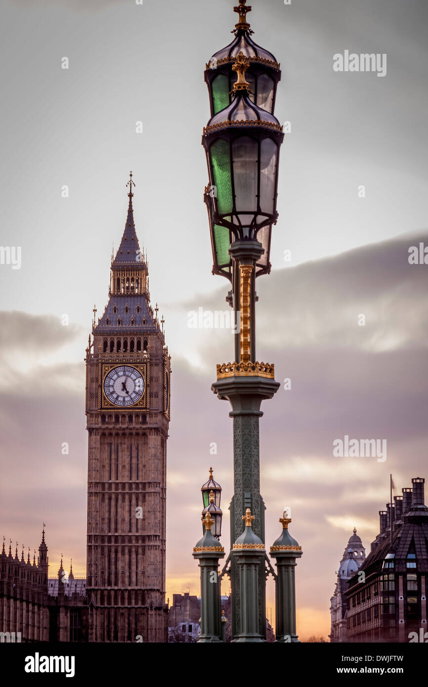 Elizabeth Tower (Big Ben) London, England Stockfoto