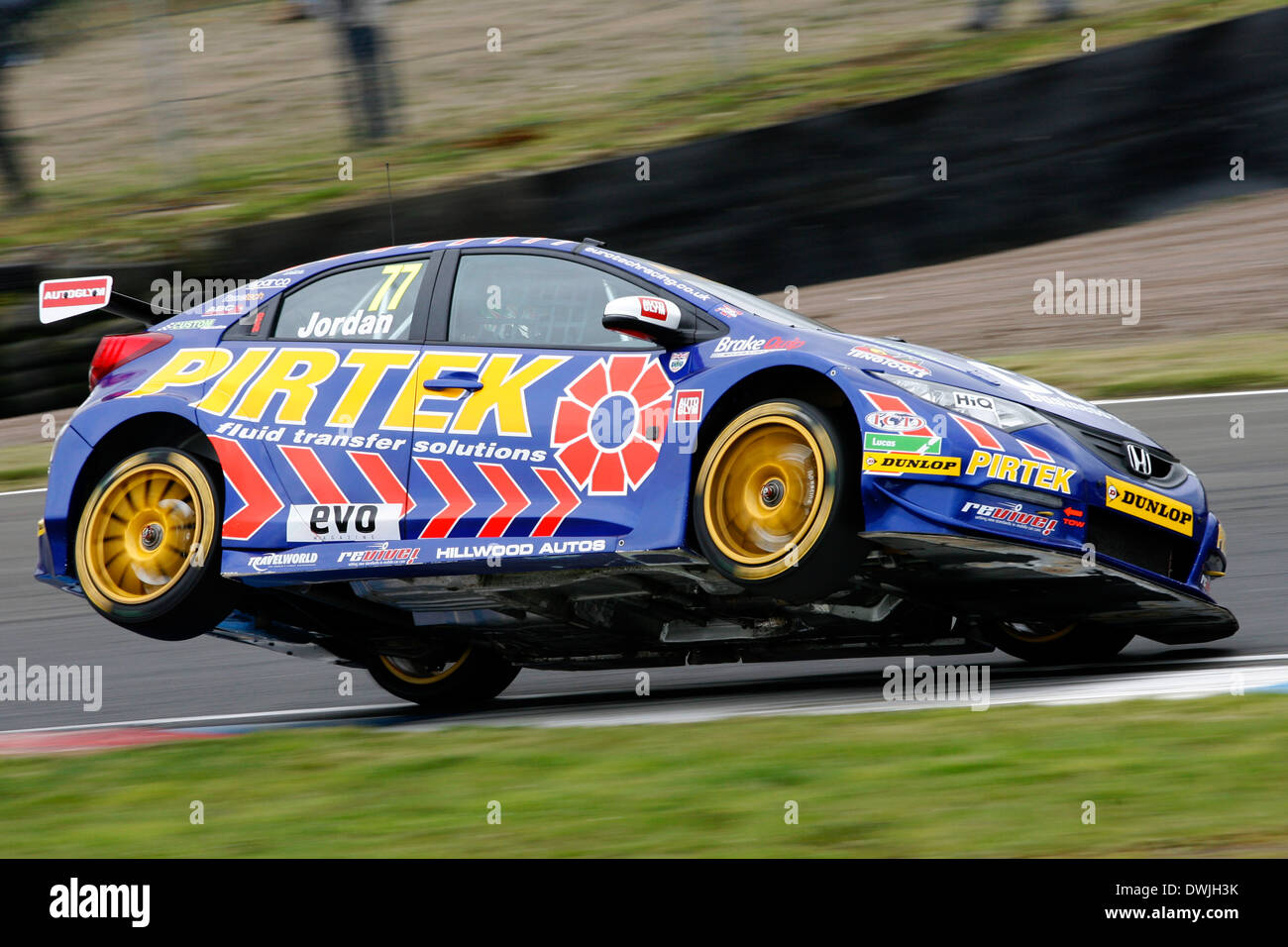 Andrew Jordan (GBR) Pirtek Racing Honda Civic Stockfoto