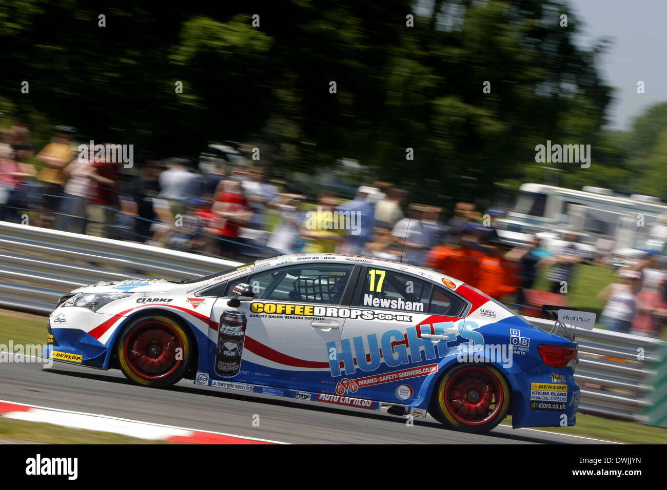 Dave Newsham (GBR) Speedworks Motorsport Toyota Avensis Stockfoto