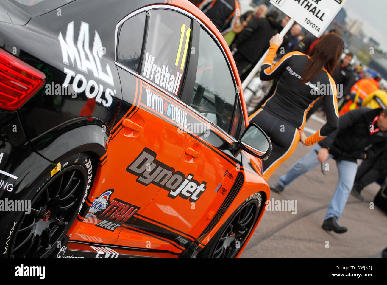 Frank Wrathall (GBR) Dynojet Toyota Avensis Stockfoto