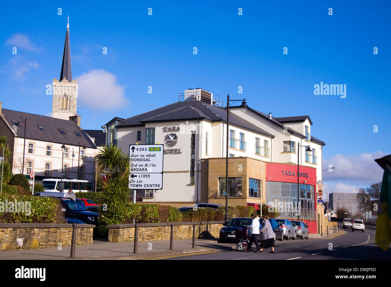 Tara Hotel in Killybegs County Donegal Ireland Stockfoto