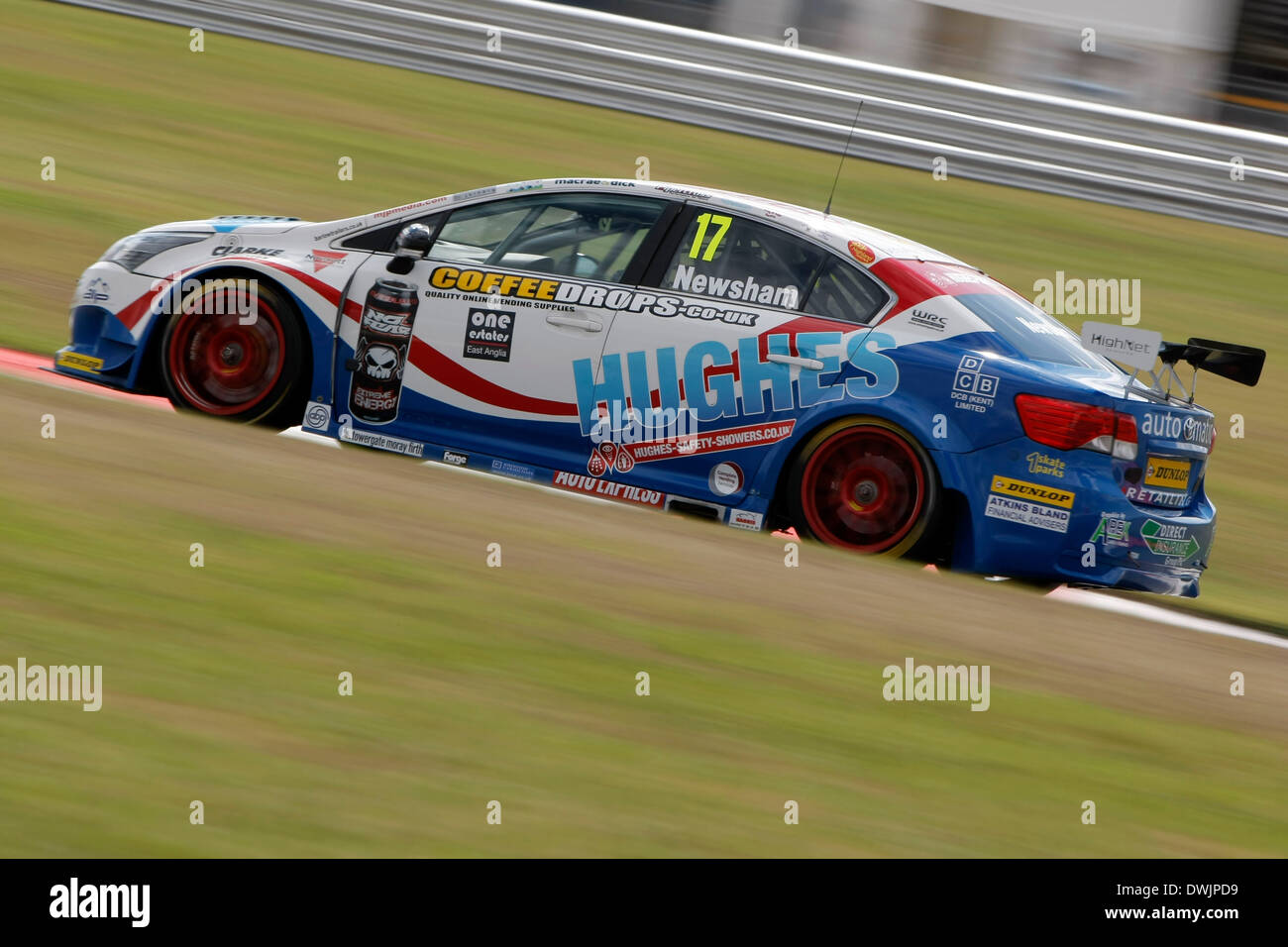 Dave Newsham (GBR) Speedworks Motorsport Toyota Avensis Stockfoto