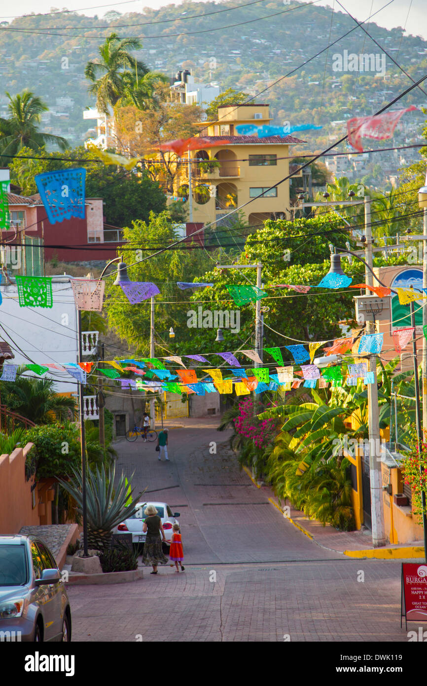 Zihuatanejo, Guerrero, Mexiko Stockfoto