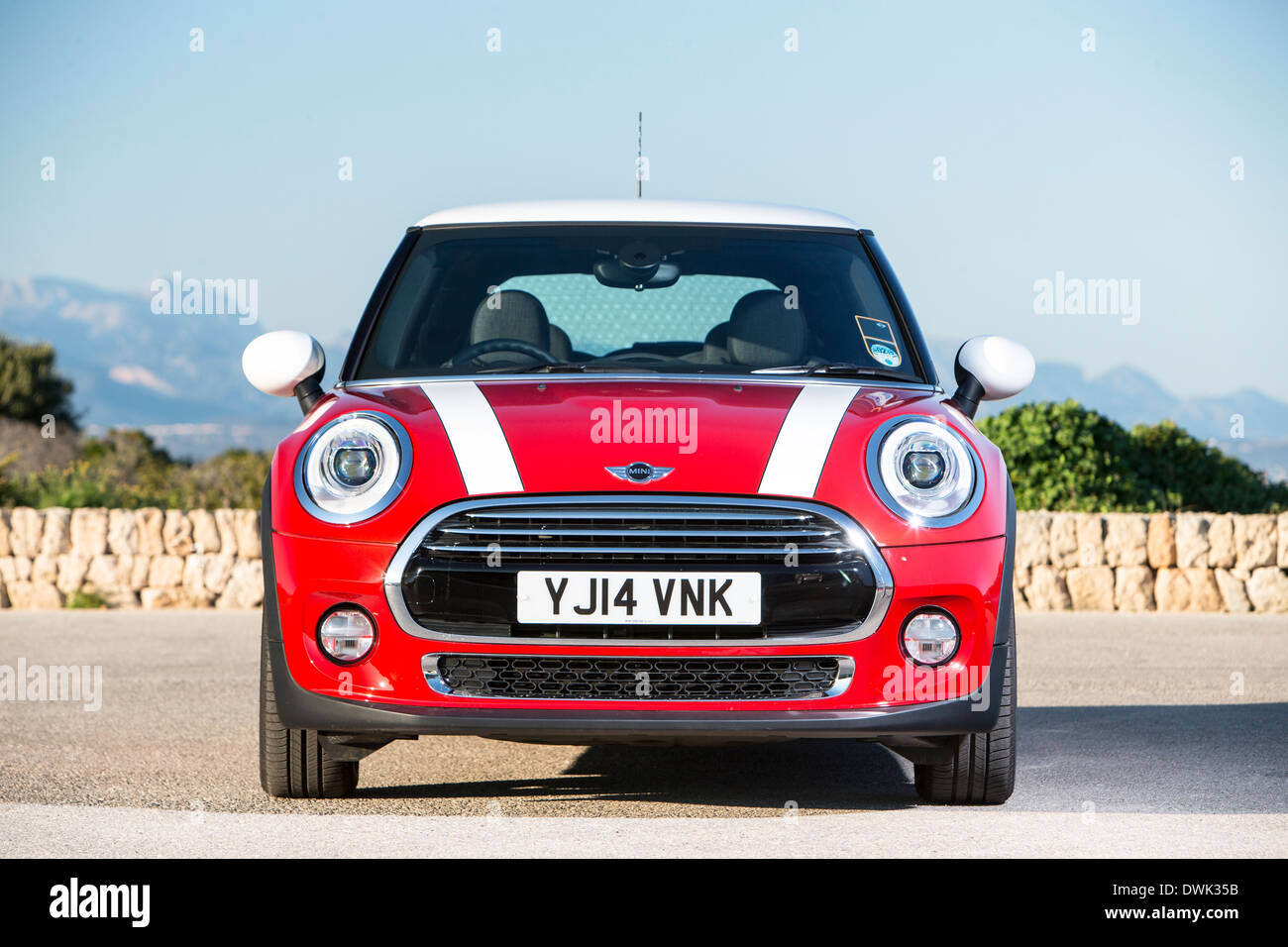 2014 neue Mini cooper Stockfoto