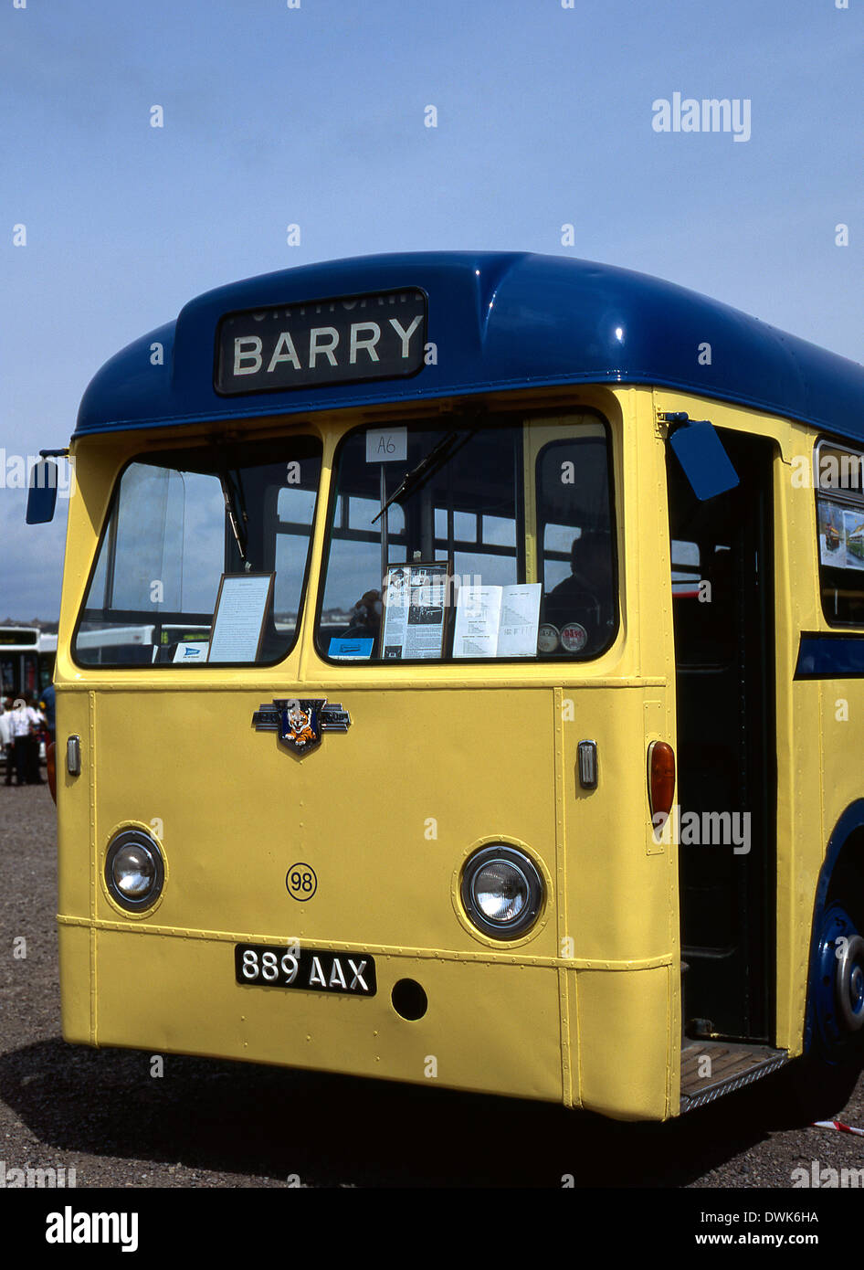 Leyland Tiger Cub Weymann 44 Sitz einzelne Doppeldecker-Bus. Gebaut 1958 Stockfoto