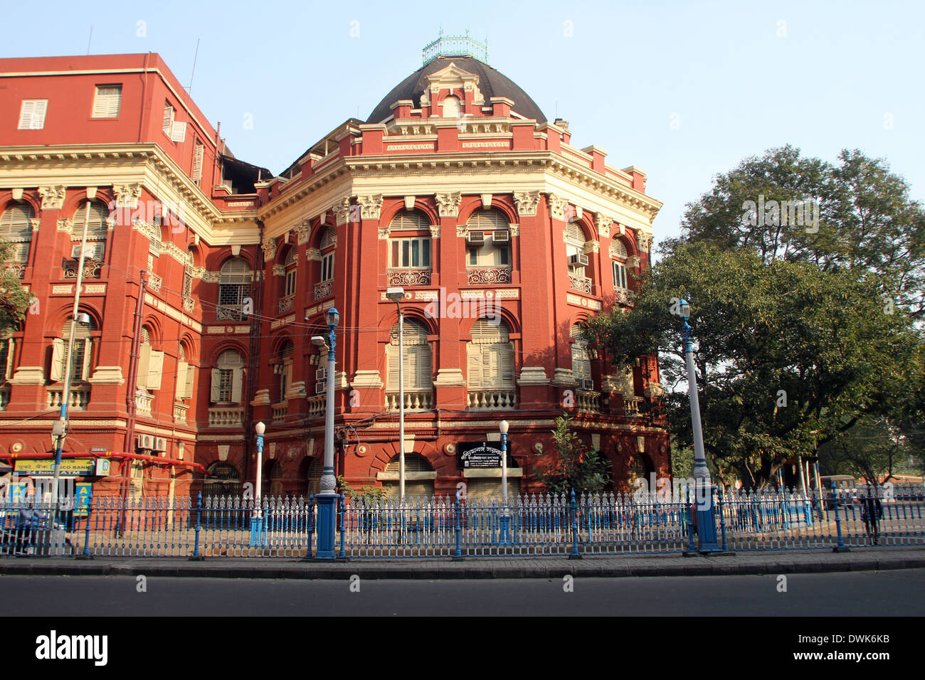 B.B.D. Bagh - Business Center von Calutta / Kalkutta, Indien am 25. November 2012 Stockfoto