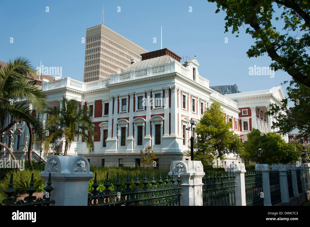 Häuser der Parlamente, Kapstadt Stockfoto