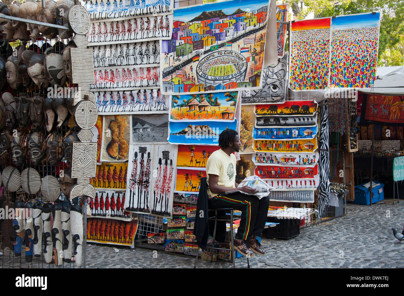 Markt, Kapstadt Stockfoto