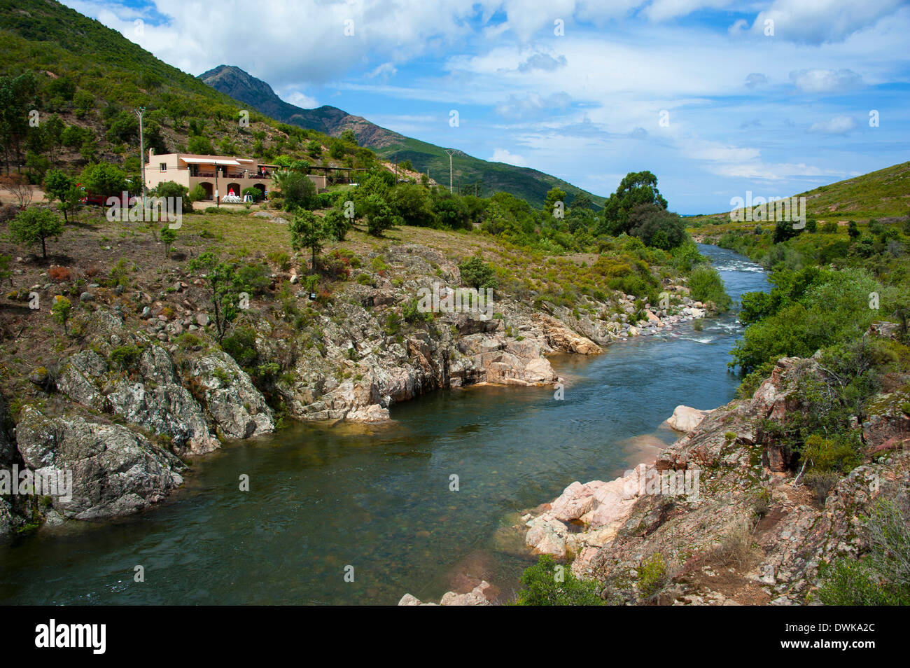 Fluss-Fango Stockfoto