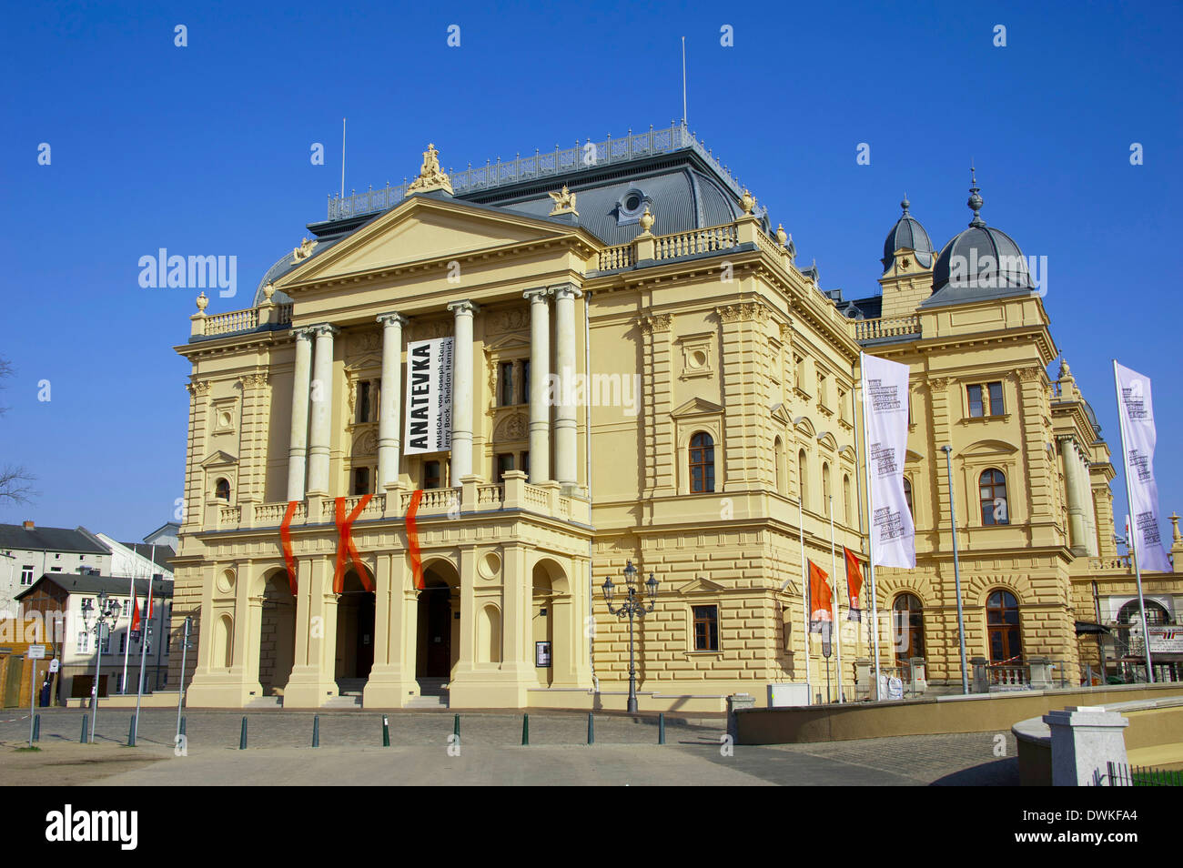 Mecklenburgischen Staatstheater Schwerin Stockfoto