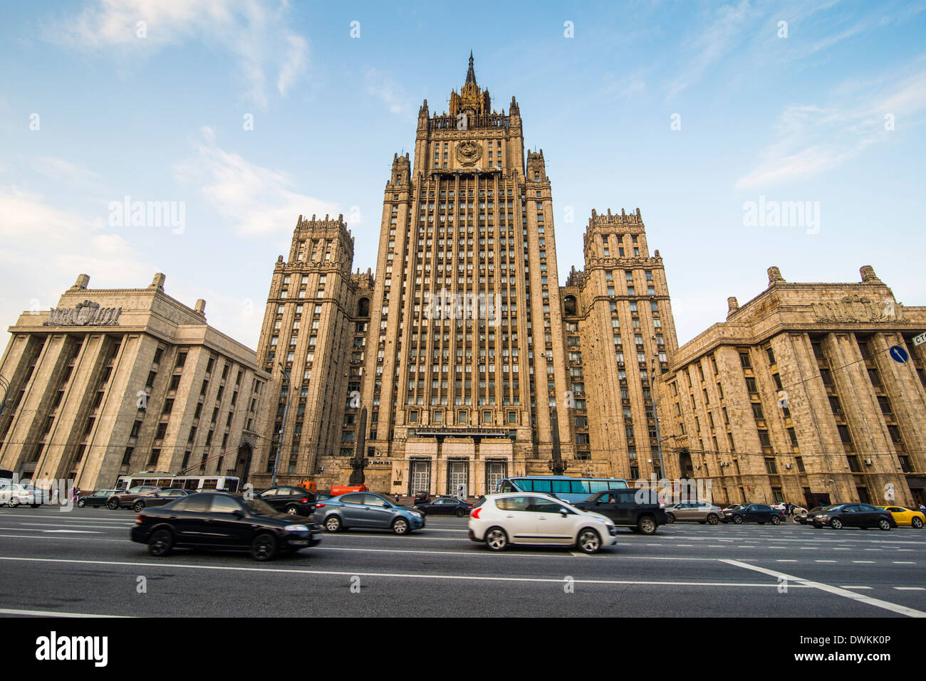 Stalin-Turm, Moskau, Russland, Europa Stockfoto
