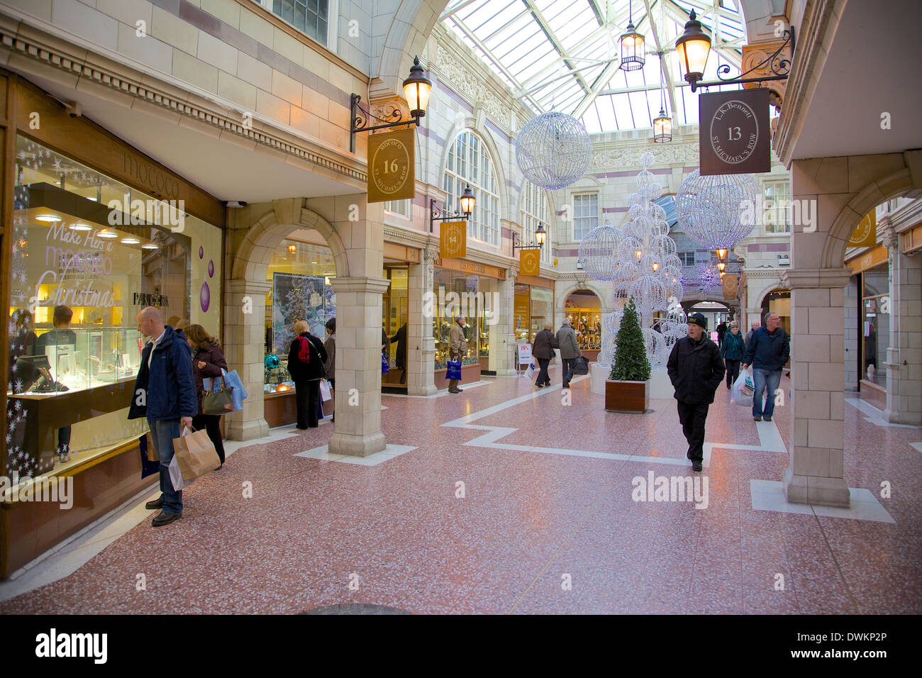 Grosvenor Shopping Centre, Chester, Cheshire, England, Vereinigtes Königreich, Europa Stockfoto