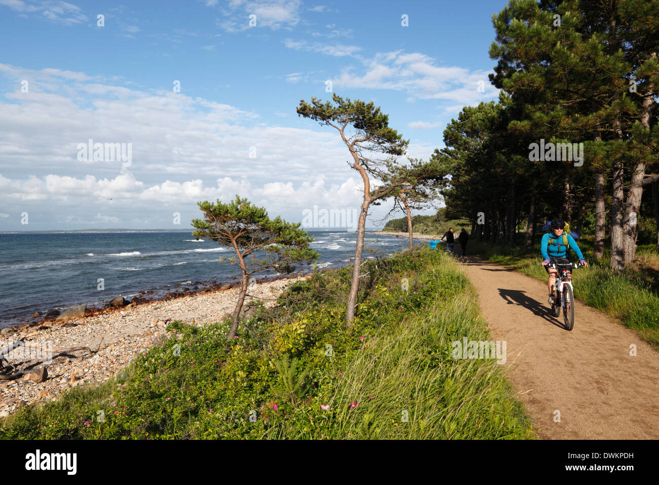 Hornbaek Strand, Hornbaek, Seeland, Dänemark, Europa Stockfoto