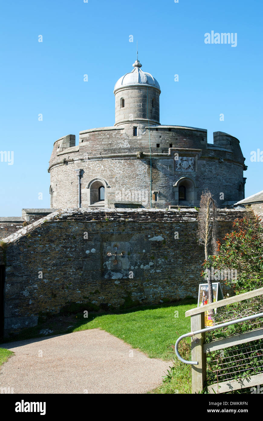 Mawes Castle, Cornwall, UK Stockfoto