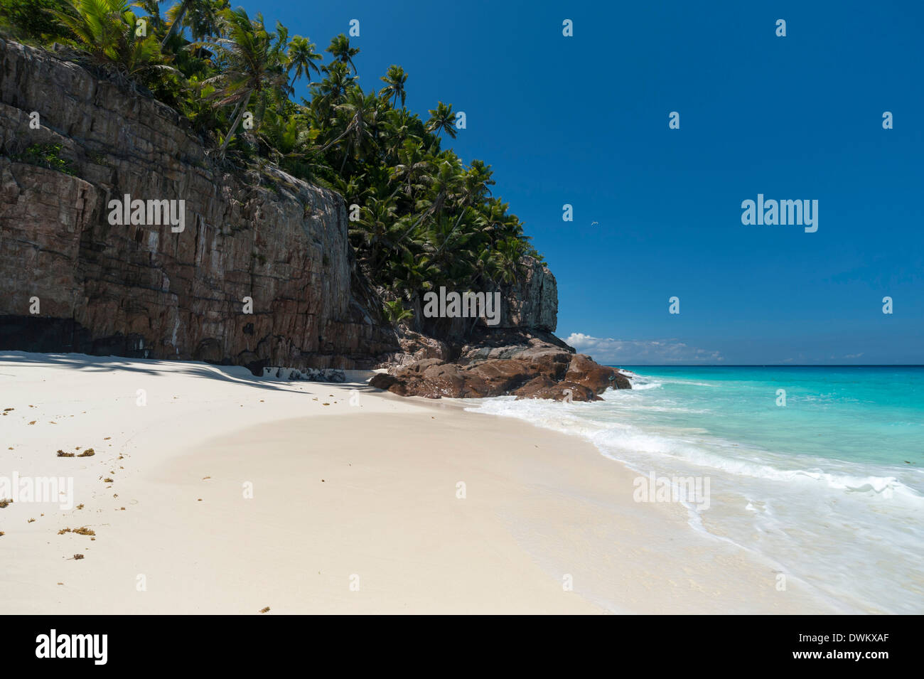 Anse Macquereau, Fregate Island, Seychellen, Indischer Ozean, Afrika Stockfoto