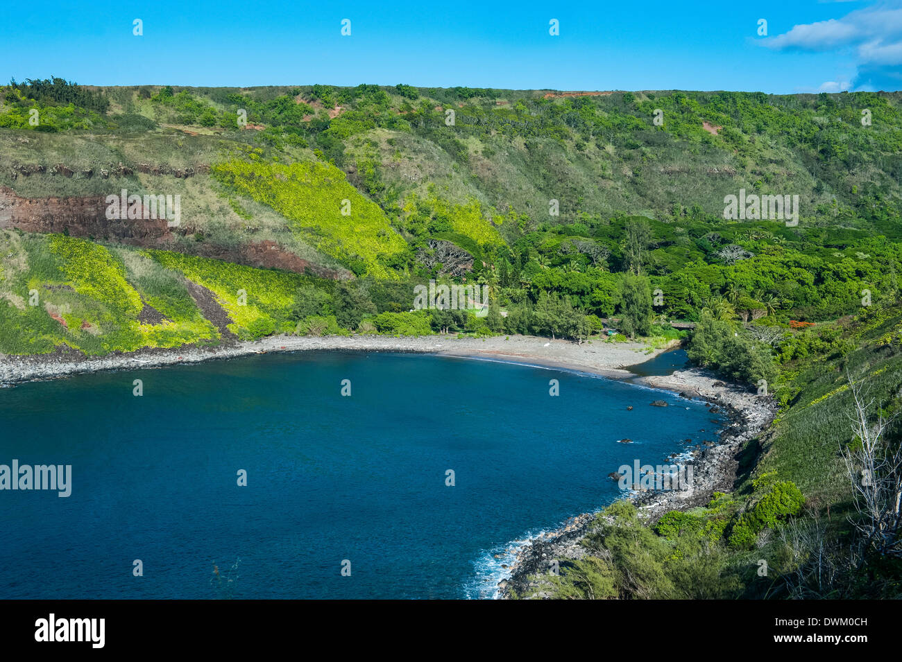 Die zerklüftete Küste von Maui, Hawaii, Vereinigte Staaten von Amerika, Westpazifik Stockfoto