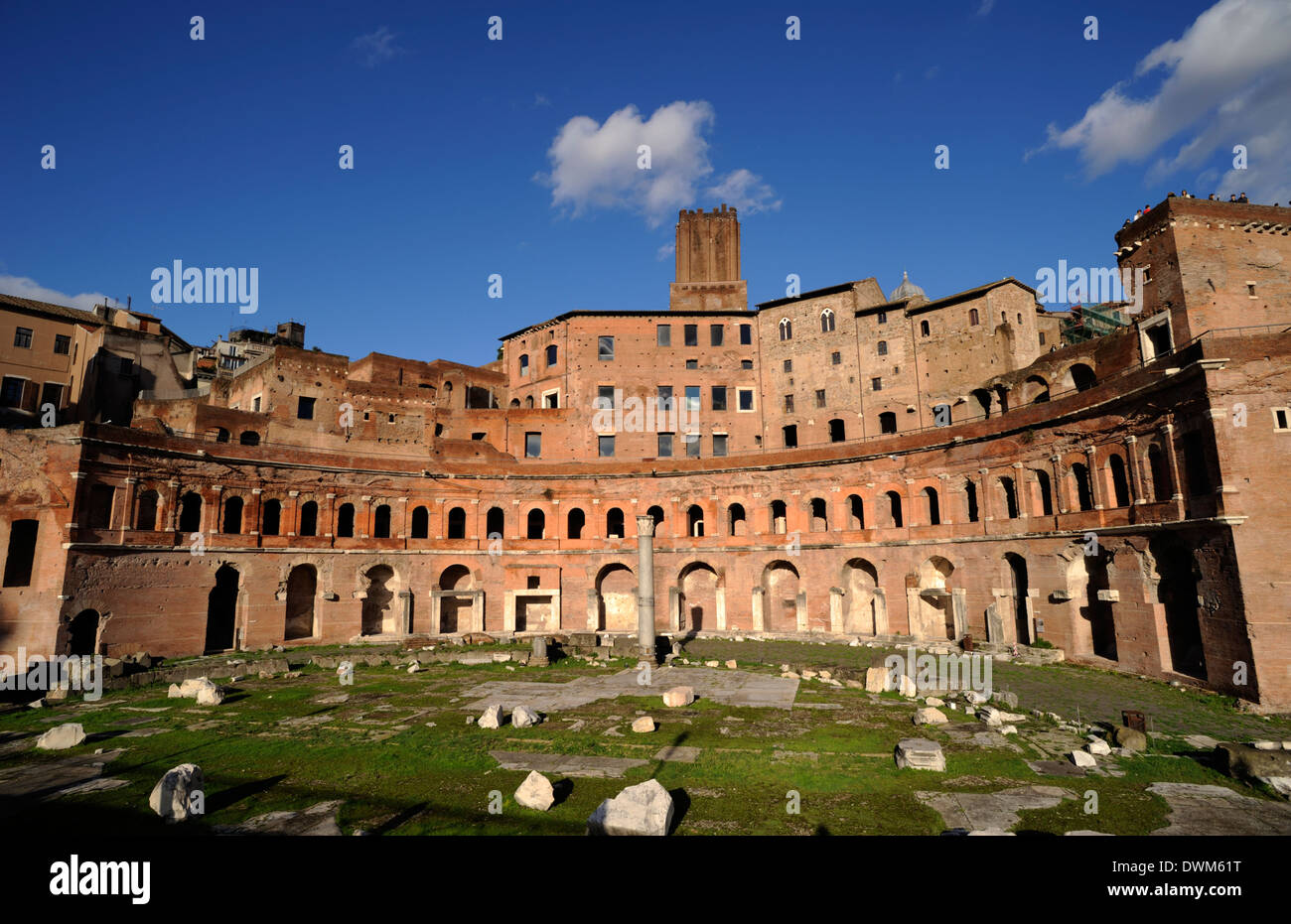 Italien, Rom, Trajan Market Stockfoto