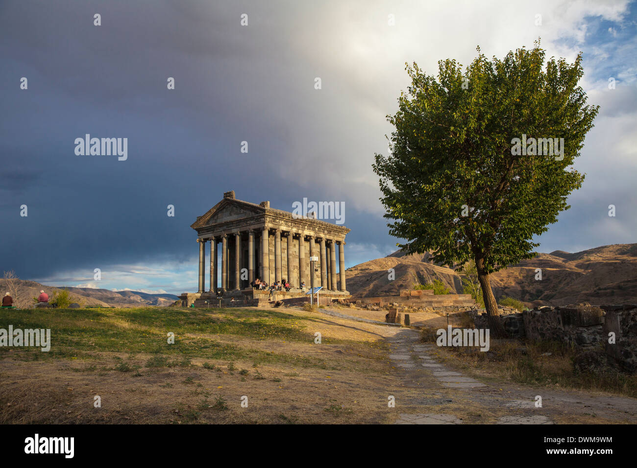 Tempel von Garni, Garni, Yerevan, Armenien, Zentralasien, Asien Stockfoto